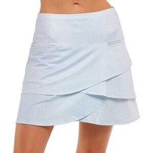 Lucky in Love Women's Incognito Scallop Skort Short Size XS